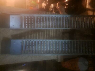 7 foot pair of steel ramps never used