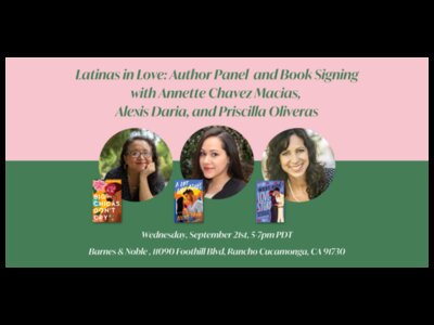 Latinas in Love: Author Panel with Annette Chavez Macias, Alexis Daria, and Priscilla Oliveras